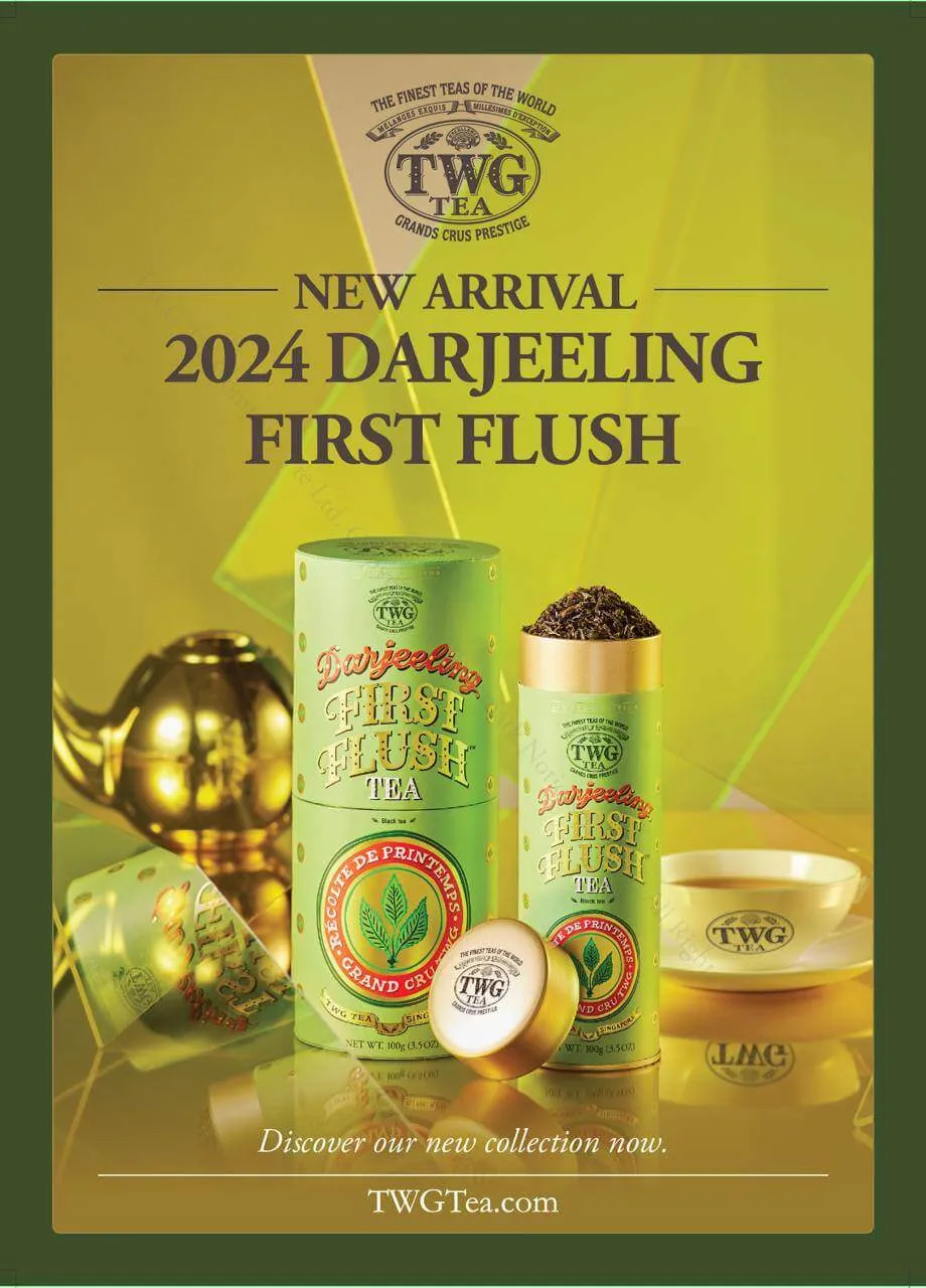 TWG　2024年 FIRST FLUSH TEA  Darjeeling First Flush Darjeeling Tea | Loose Darjeeling Tea