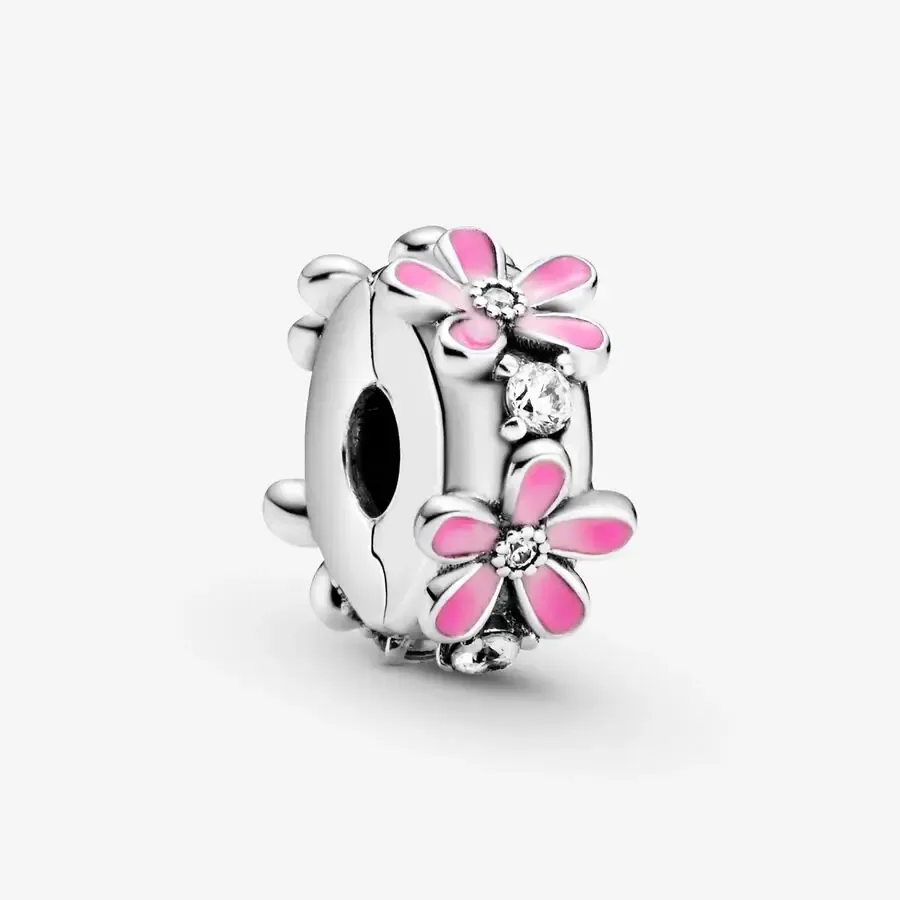 Sparkling Daisy Flower Clip Charm main image 1